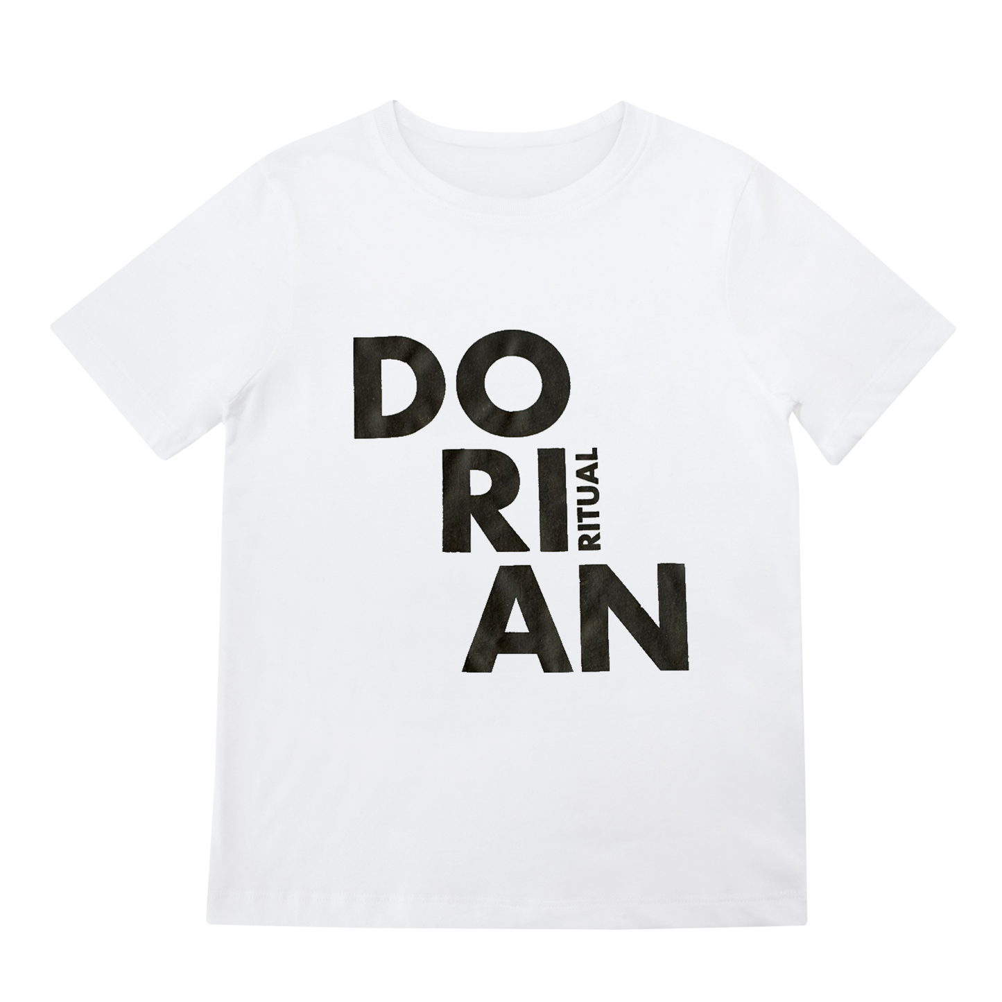 CAMISETA BLANCA "DORIAN-RITUAL" HOMBRE