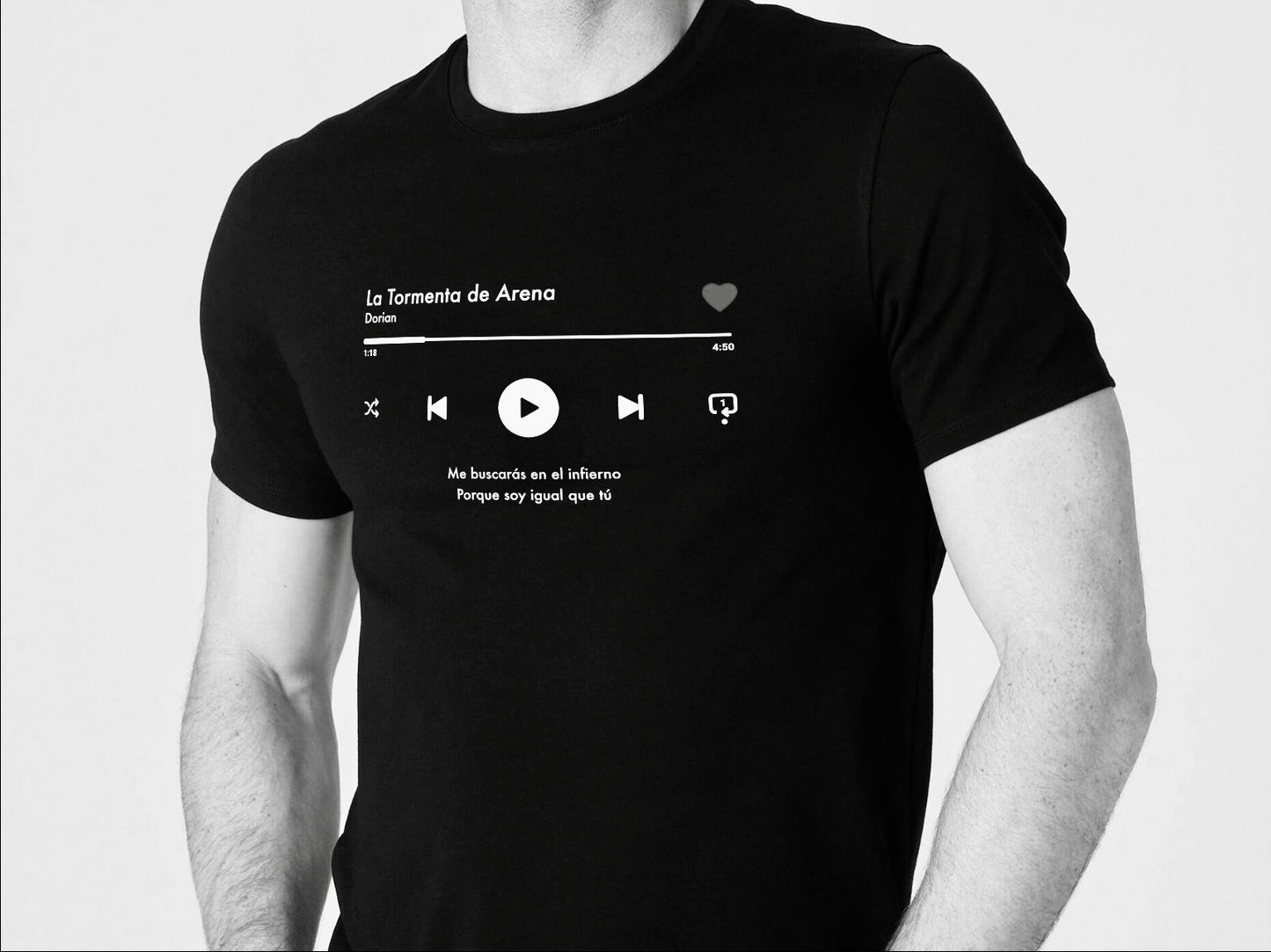 Camiseta hombre "LA TORMENTA DE ARENA"