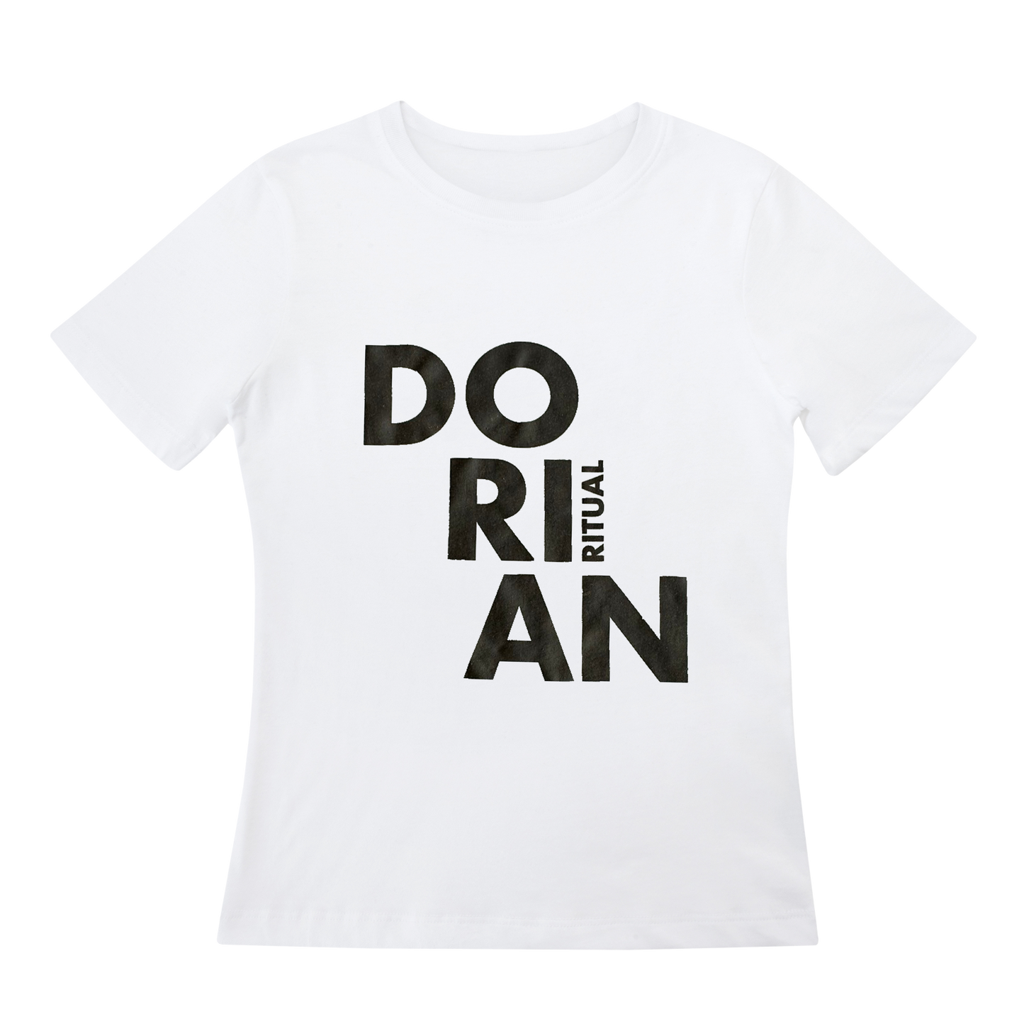 CAMISETA blanca "DORIAN-RITUAL" MUJER