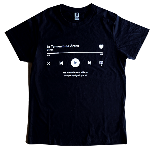 Camiseta hombre "LA TORMENTA DE ARENA"