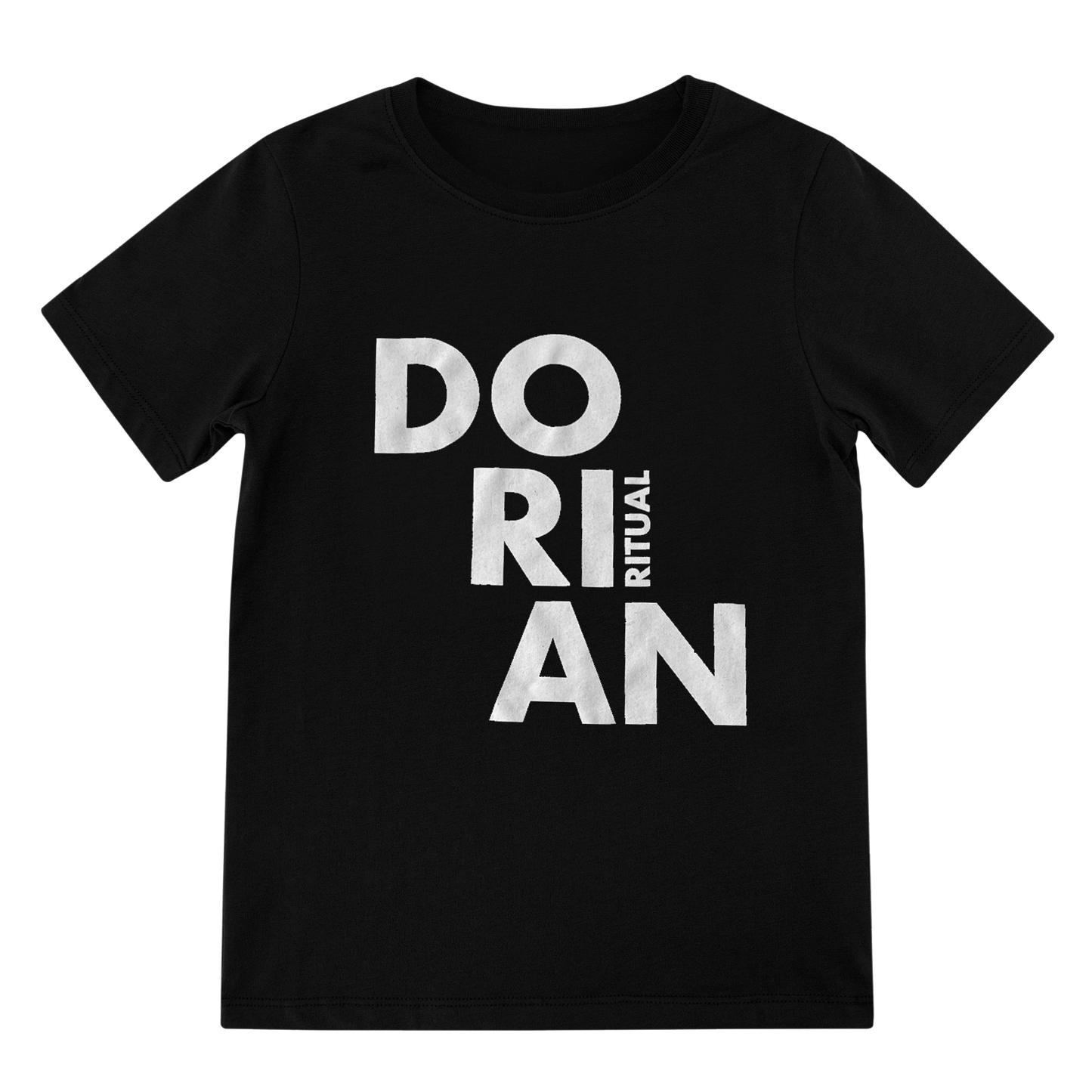 CAMISETA negra  "DORIAN-RITUAL" HOMBRE