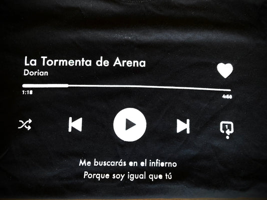 Camiseta Mujer "LA TORMENTA DE ARENA"