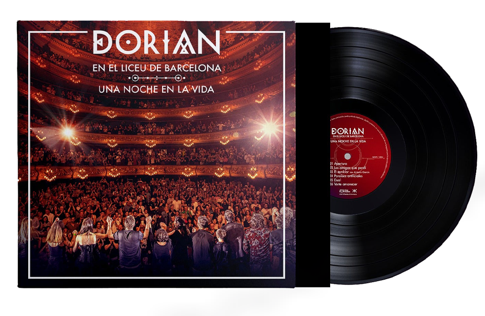 Vinilo: "Dorian en el Liceu de Barcelona - Una noche en la vida"